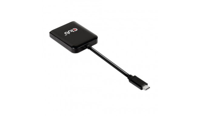 CLUB3D USB3.2 Gen2 Type-C(DP™ Alt-Mode) to DisplayPort™ Dual Monitor 4K60Hz M/F MST hub