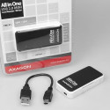 Axagon CRE-X1 card reader USB 2.0 Black, White