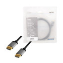 LogiLink CHA0101 HDMI cable 2 m HDMI Type A (Standard) Black, Grey