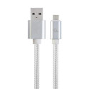 Gembird CCB-MUSB2B-AMBM-6-S USB cable 1.8 m USB 2.0 Micro-USB B USB A White