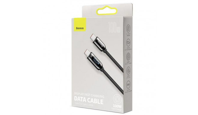 Baseus CATSK-B01 USB cable USB 2.0 1 m USB C Black