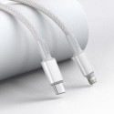 Baseus CATLGD-02 lightning cable 1 m White