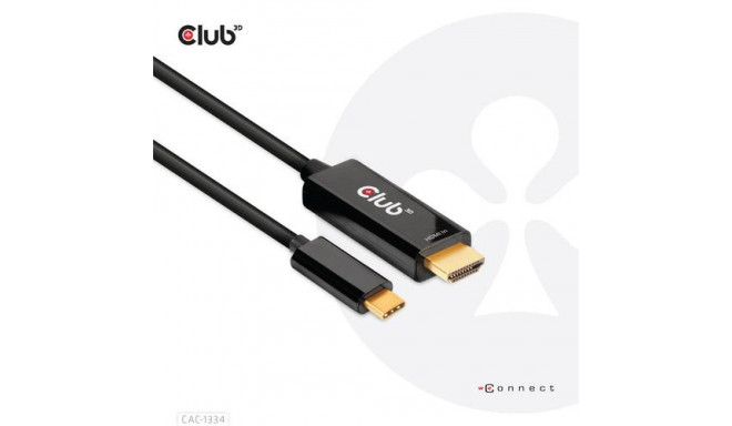 CLUB3D HDMI to USB Type-C 4K60Hz Active Cable M/M 1.8m/6 ft