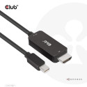 CLUB3D MiniDisplayPort 1.4 to HDMI 4K120Hz or 8K60Hz HDR10+ Cable M/M 1.8m / 6ft