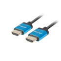 Lanberg CA-HDMI-22CU-0018-BK HDMI cable 1.8 m HDMI Type A (Standard) Black, Blue