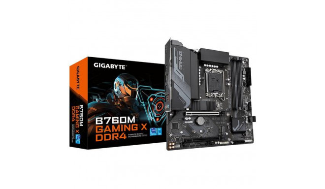 GIGABYTE B760M GAMING X DDR4 Motherboard - Supports Intel Core 14th Gen CPUs, 8+1+1 Phases Digital V