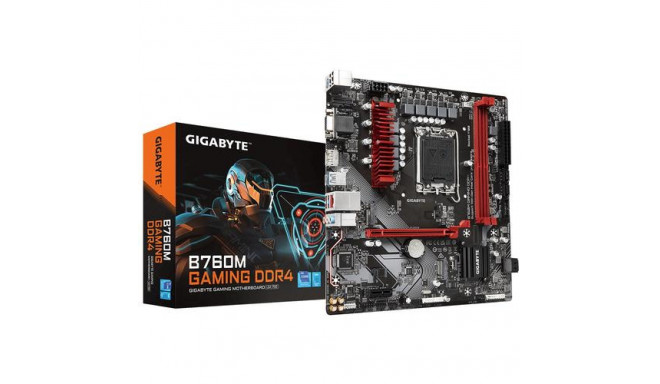 GIGABYTE B760M GAMING DDR4 Motherboard - Supports Intel Core 14th Gen CPUs, 6+2+1 Phases Digital VRM