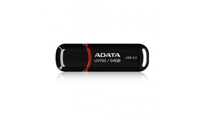 ADATA 64GB DashDrive UV150 USB flash drive USB Type-A 3.2 Gen 1 (3.1 Gen 1) Black