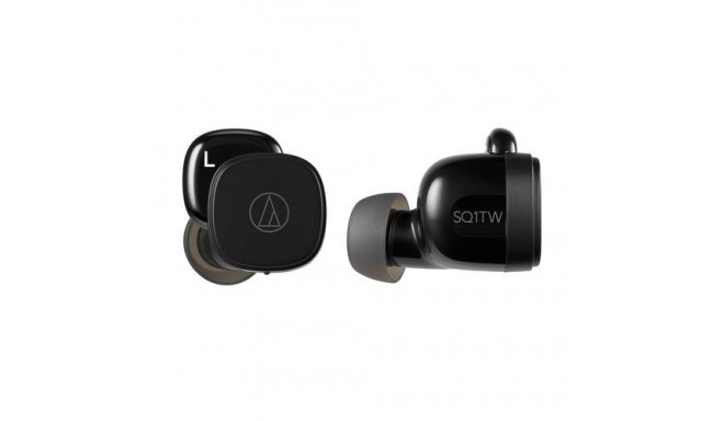 Audio-Technica ATH-SQ1TW Headset True Wireless Stereo (TWS) In-ear Calls/Music Bluetooth Black
