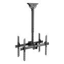 Deltaco ARM-0403 monitor mount / stand 177.8 cm (70&quot;) Black Ceiling