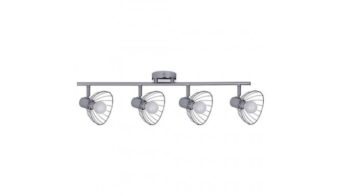 Activejet GIZEL quadruple ceiling wall light strip chrome E14 wall lamp for living room