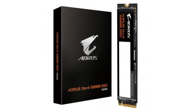 GIGABYTE AORUS Gen4 5000E SSD 500GB M.2 PCI Express 4.0 NVMe 3D TLC NAND