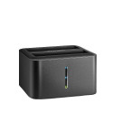 Axagon ADSA-D25 storage drive docking station USB 3.2 Gen 1 (3.1 Gen 1) Type micro-B Black