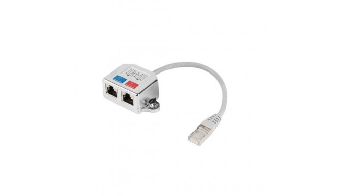 Lanberg AD-0026-S network splitter Silver