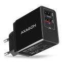 Axagon ACU-QS24 mobile device charger Smartphone Black AC Fast charging Indoor