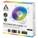 ARCTIC P12 PWM PST A-RGB 0dB - Semi-Passive 120 mm Fan with Digital A-RGB in white