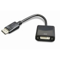 Gembird A-DPM-DVIF-002 video cable adapter 0.1 m DisplayPort DVI Black