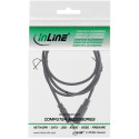 InLine Audio Cable 3.5mm Stereo male / female 1m