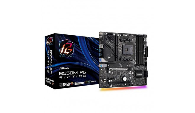 Asrock B550M PG Riptide AMD B550 Socket AM4 micro ATX