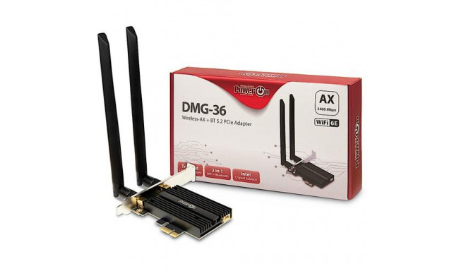 Inter-Tech DMG-36 Internal WLAN / Bluetooth 5400 Mbit/s