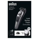 Braun BeardTrimmer 7 BT7420 Battery 40 2 cm Black, Grey