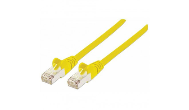 Intellinet Network Patch Cable, Cat7 Cable/Cat6A Plugs, 5m, Yellow, Copper, S/FTP, LSOH / LSZH, PVC,