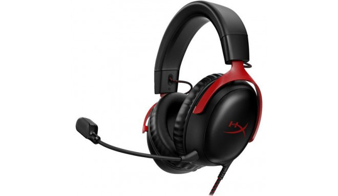 HyperX Cloud III - Gaming Headset (Black/Red)