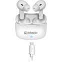 Defender TWINS 903 Headset True Wireless Stereo (TWS) In-ear Calls/Music/Sport/Everyday Bluetooth Wh