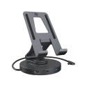 ICY BOX Swivel stand for tablet and smartphone with DockingStation