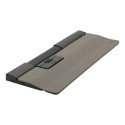 Contour Design SliderMouse Pro (Wired) with Extended wrist rest in fabric Light Grey