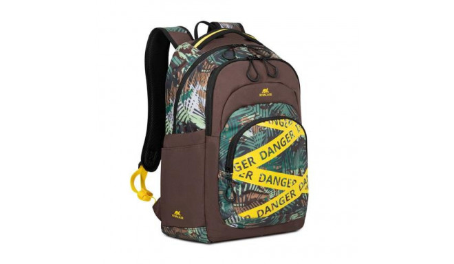 Rivacase Erebus 39.6 cm (15.6&quot;) Backpack Khaki