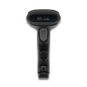 Qoltec 50868 barcode reader Handheld bar code reader 1D/2D Laser Black