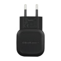 Qoltec 50195 mobile device charger Smartphone, Tablet Black AC, DC, USB Indoor