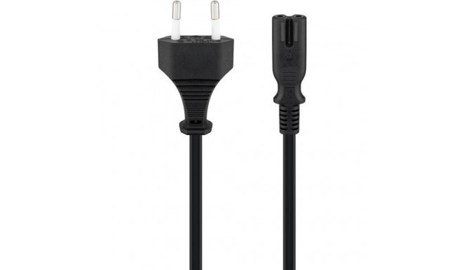 Goobay 50084 power cable Black 1.5 m CEE7/16 C7 coupler