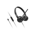 Lenovo 4XD1K18260 headphones/headset Wired Head-band Music/Everyday USB Type-A Black Lenovo 4XD1K18260 headphones/headset Wired Head-band Music/Everyday USB Type-A Black