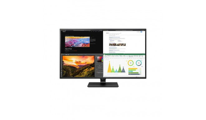 LG 43UN700P-B computer monitor 109.2 cm (43&quot;) 3840 x 2160 pixels 4K Ultra HD LED Black