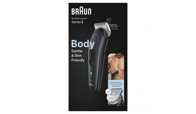 Braun BodyGroomer 3 BG3340 Black, Grey