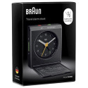 Braun BC 05 B  Quartz Foldable Alarm Clock Black