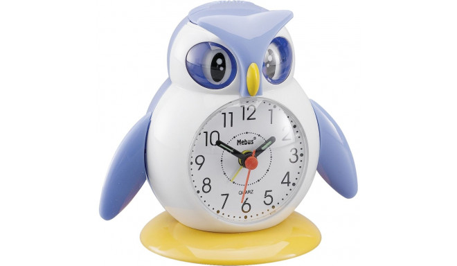 Mebus 26513 Kids Alarm Clock Owl     colour assorted