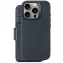 Decoded Leather Detachable Wallet MagSafe Case with Wallet for iPhone 16 Pro - Blue