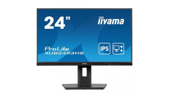 LCD Monitor|IIYAMA|23.8"|Business|Panel IPS|1920x1080|16:9|100Hz|Matte|0.5 ms|Speakers|Swivel|Pivot|