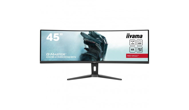 LCD Monitor|IIYAMA|GCB4580DQSN-B1|45"|Curved|Panel VA|5120x1440|32:9|165Hz|Matte|0.8 ms|Speakers|Hei
