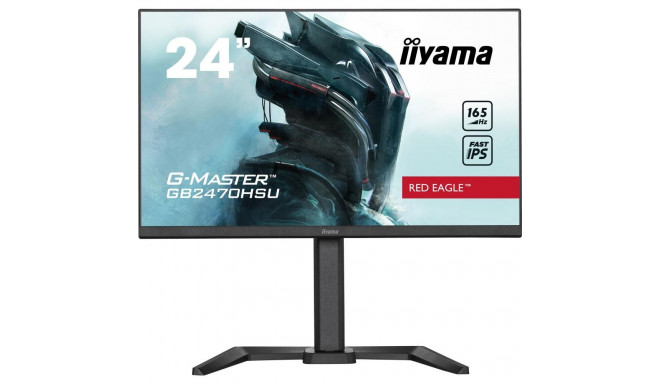 LCD Monitor|IIYAMA|GB2470HSU-B5|24"|Panel IPS|1920x1080|16:9|165Hz|Matte|0.8 ms|Speakers|Pivot|Heigh