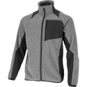 Bluza tech-fleece szaro-czarna, "xl", ce, lahti