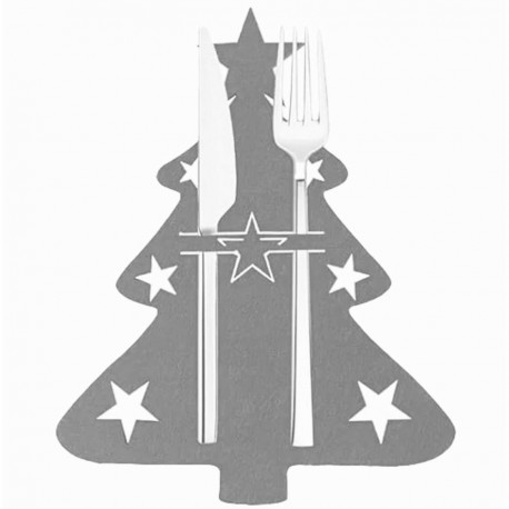 BQ86B hall jõulupuu söögiriistade taskud 6 tk