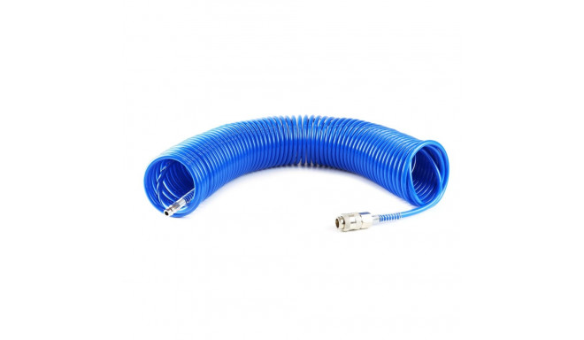 Wąż spiralny do sprężonego powietrza pe 5x8mm 20m pt-05 amio-02604