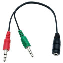 AK268A Adapter kaabel mini jack kõrvaklapid