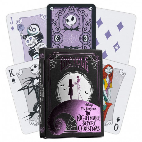 Playing Cards Bicycle Disney Nightmare Before Christmas