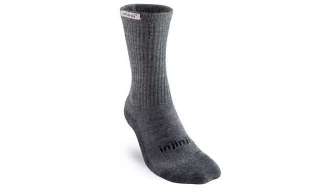 Half-Length Women's Hiking Socks Injinji Hiker Crew (anthracite) M/l