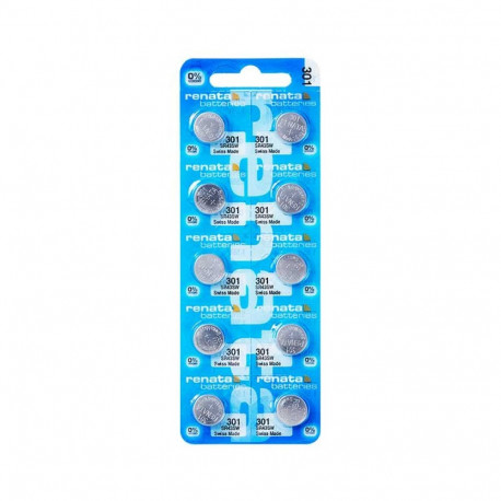 Batteries Renata 301 (SR1142SW) 10 pcs.